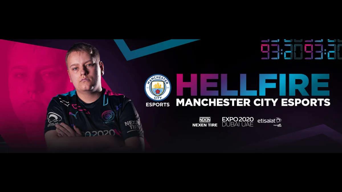 Hellfire liittyi ryhmään Manchester City Esports, Fortnite