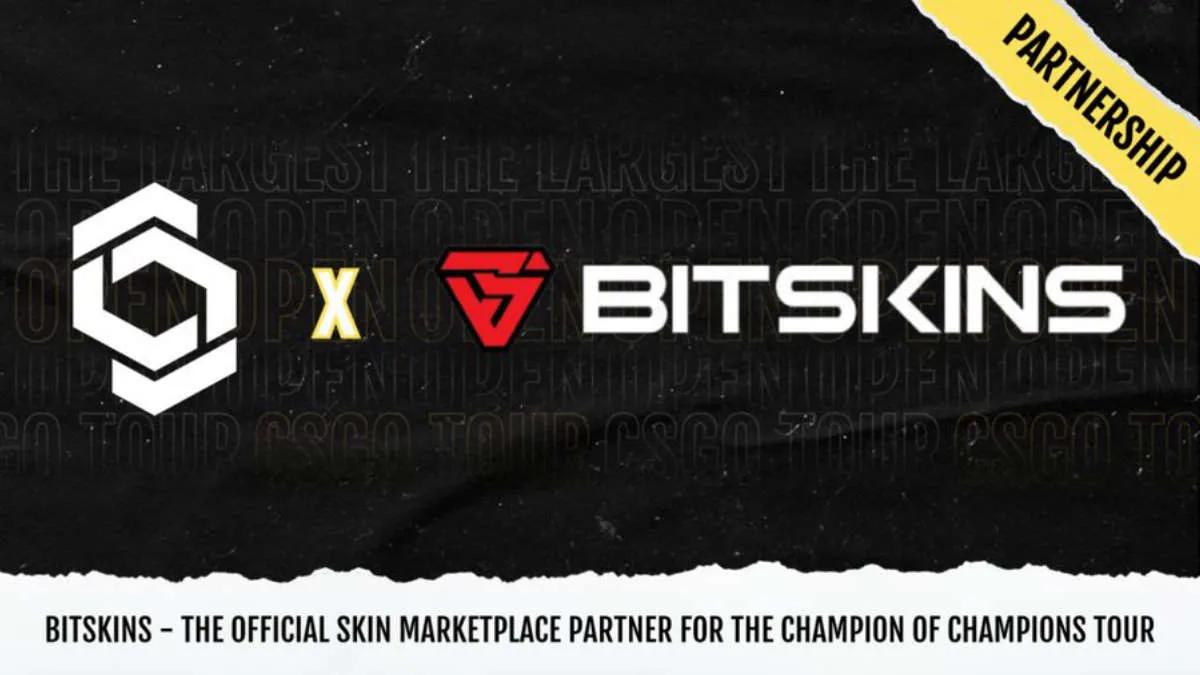 BitSkins tulee turnaussarjan kumppaniksi Champion of Champions Tour