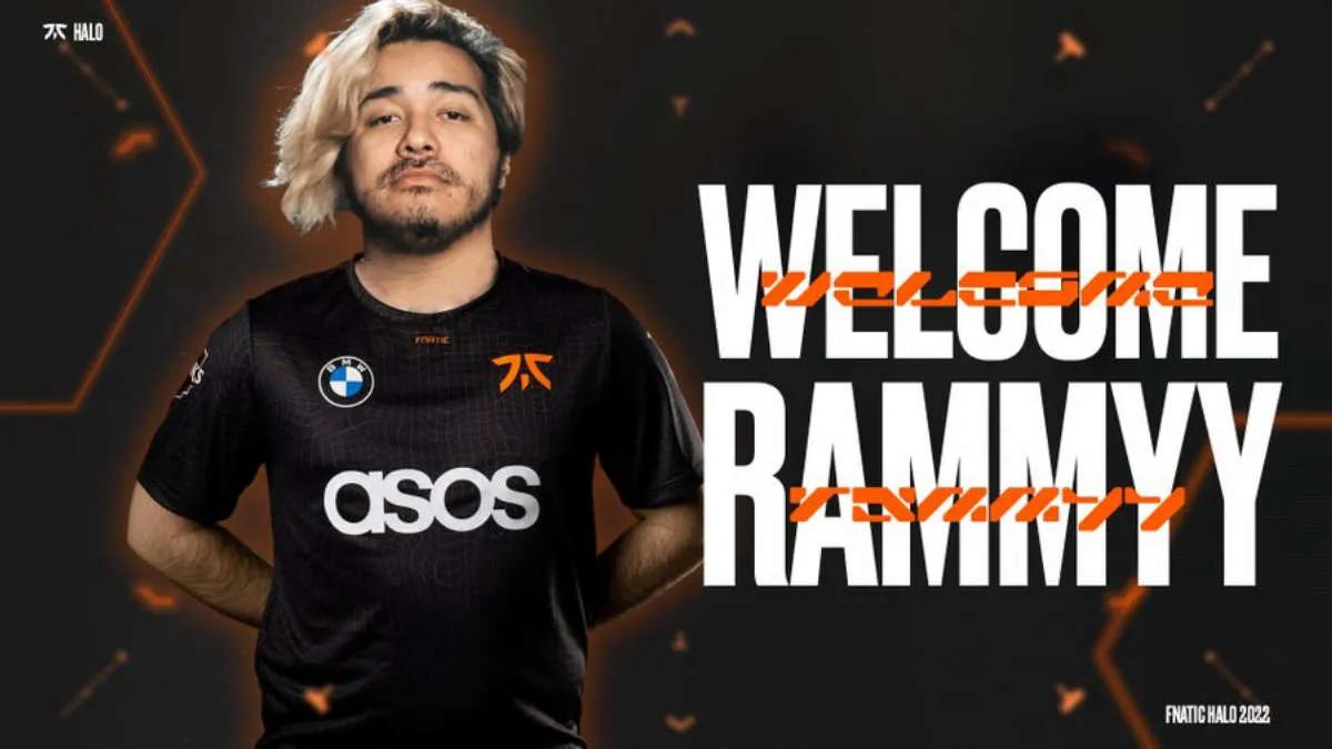 Rammyy liittyi ryhmään Fnatic, Halo