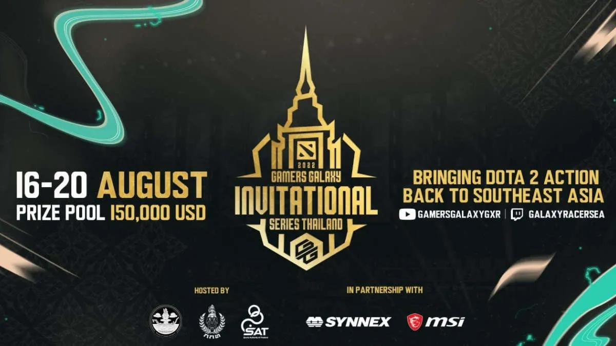 Ilmoitettu Gamers Galaxy Invitational Series Thailand 2022