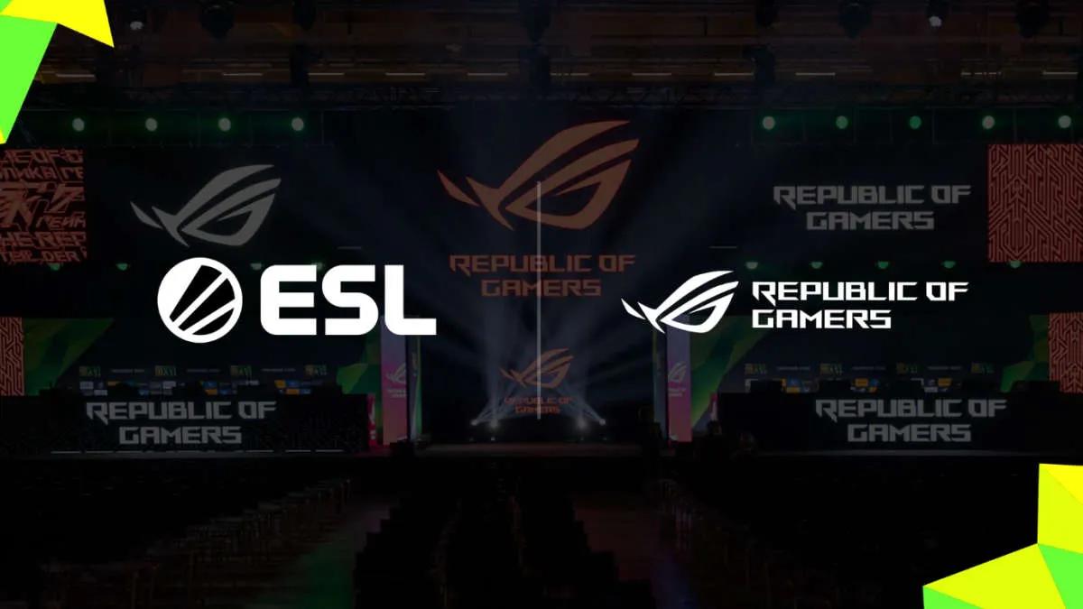 ESL laajentaa kumppanuutta ASUS ROG:n kanssa