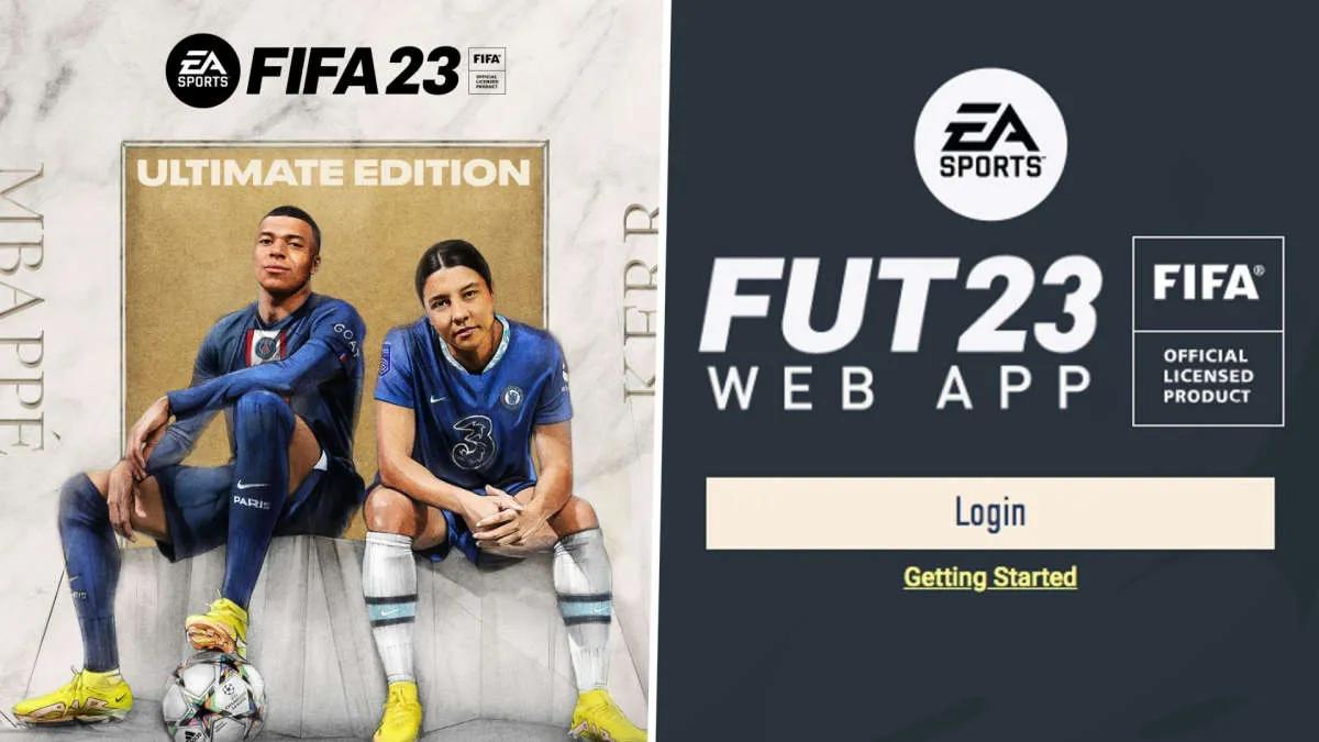 Web- sovellus ja Companion in FIFA 23 tulivat saataville