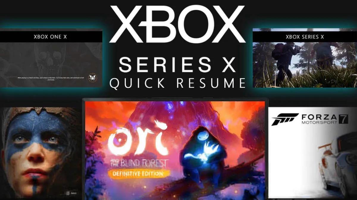 Xbox voi lisätä estotoiminnon Quick Resume