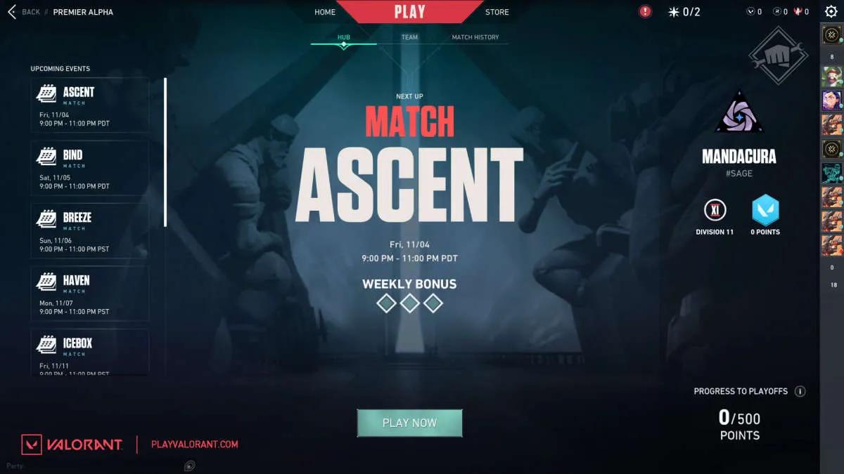 Riot Games otettiin käyttöön pelitila " Premier "