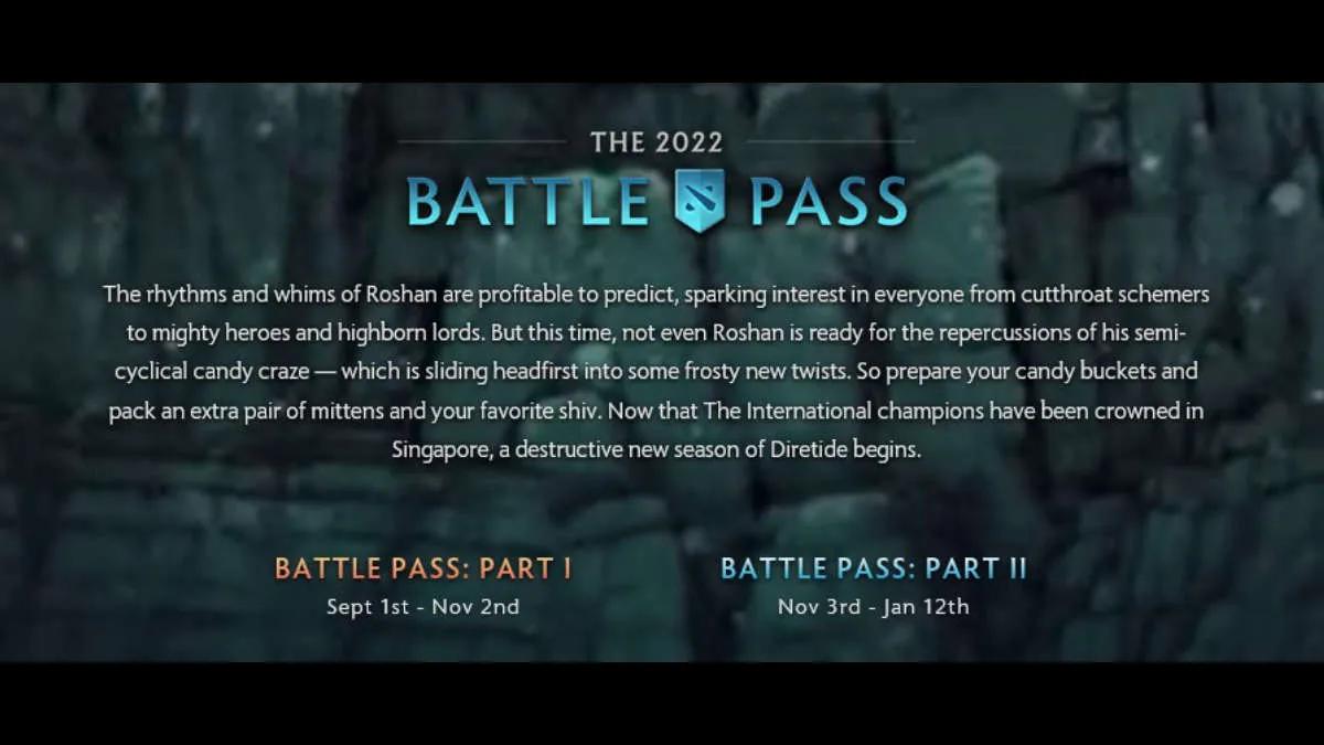 Vuonna Dota 2 julkaistiin toinen osa Battle Pass