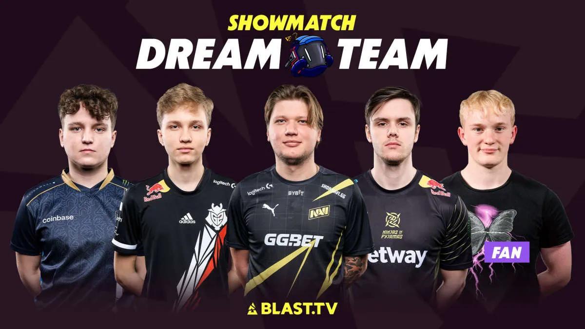 s1 mple ja m0 NESY pelaavat show-ottelussa ennen viimeistä BLAST Premier Fall Final 2022