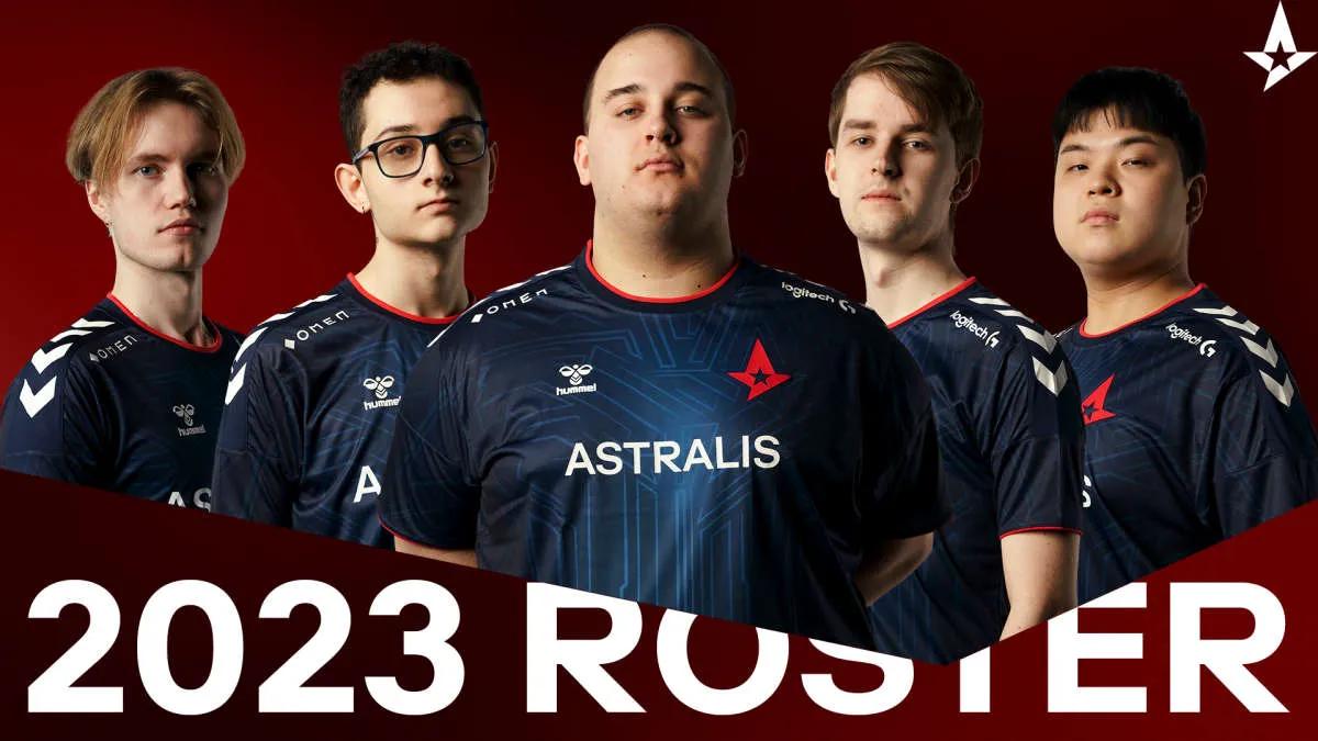 Astralis esitteli päivitetyn listan League of Legends