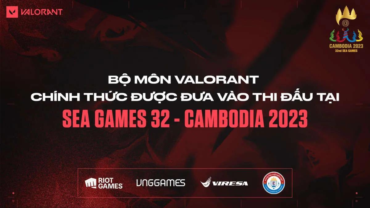 VALORANT tulee osaksi SEA Games 32:ta