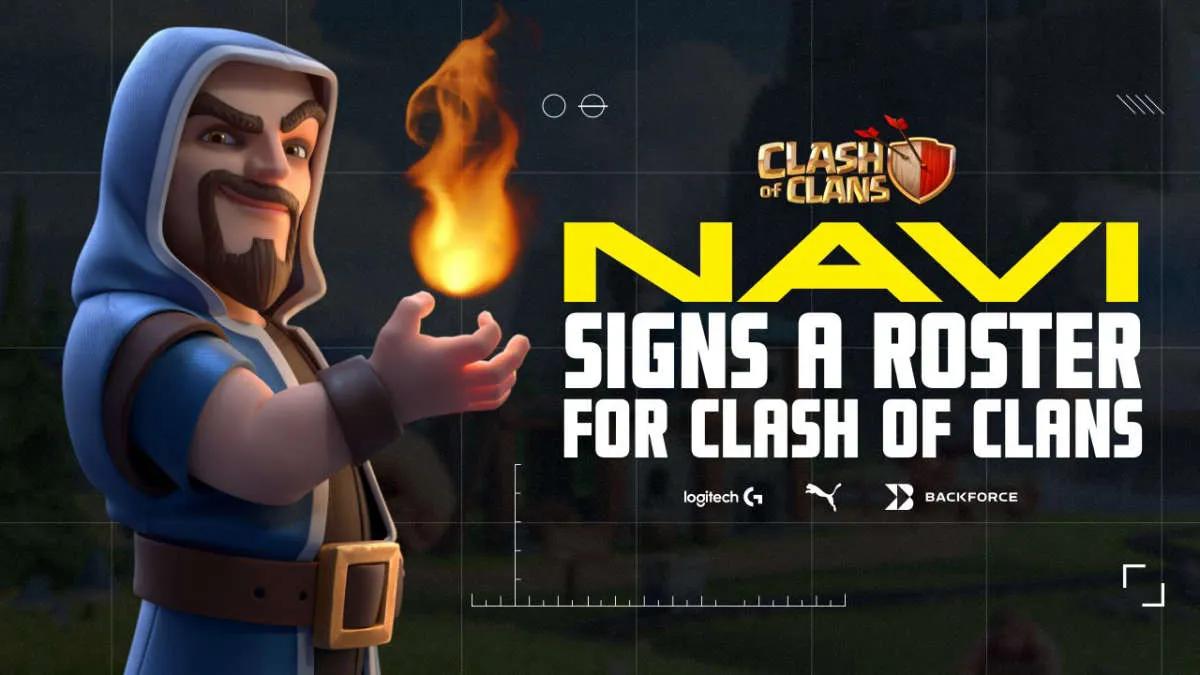 NAVI esitteli luettelon Clash of Clans