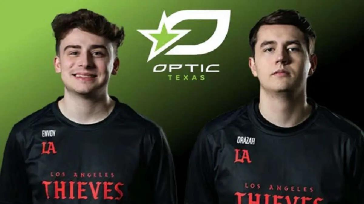 According to sources, OpTic Texas is in talks with Envoy and Drazah regarding their potential addition to the team for the CDL 2024 season