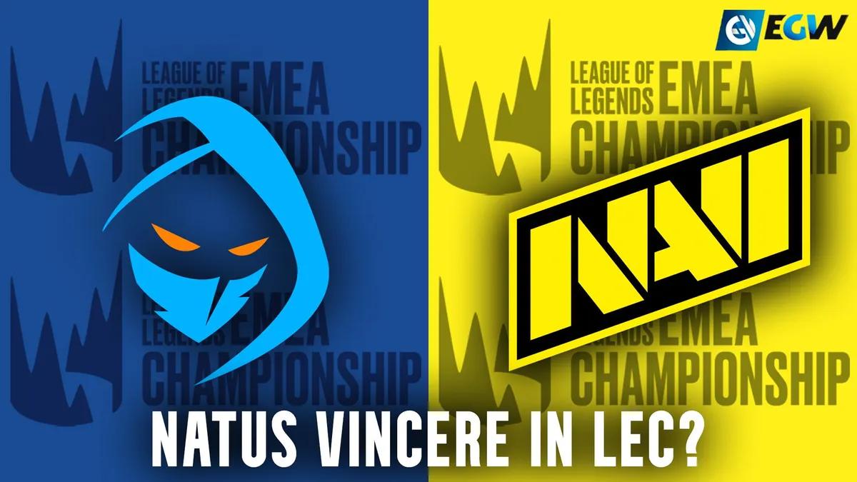 Natus Vincere lähellä Roguen paikan varmistamista LEC:ssä