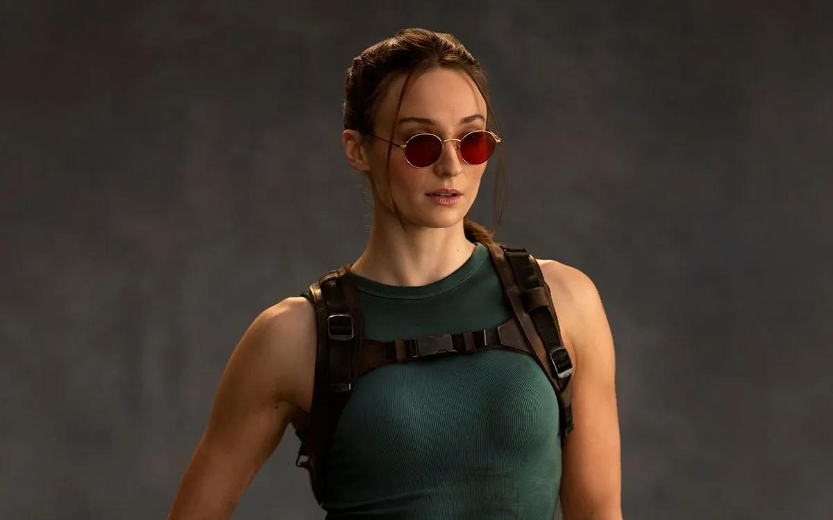 Sophie Turnerin Lara Croftin uusi ulkoasu on paljastettu.