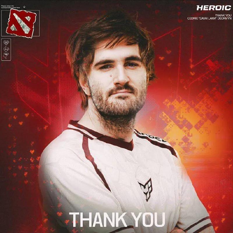Davai Lama jättää HEROIC Dota 2 -listan jälleen kerran