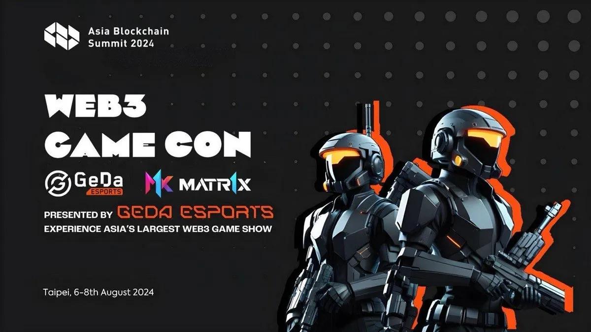 Web3 Game Con: The World's Largest Web3 Game Show Debuts at ABS2024 in Taipei