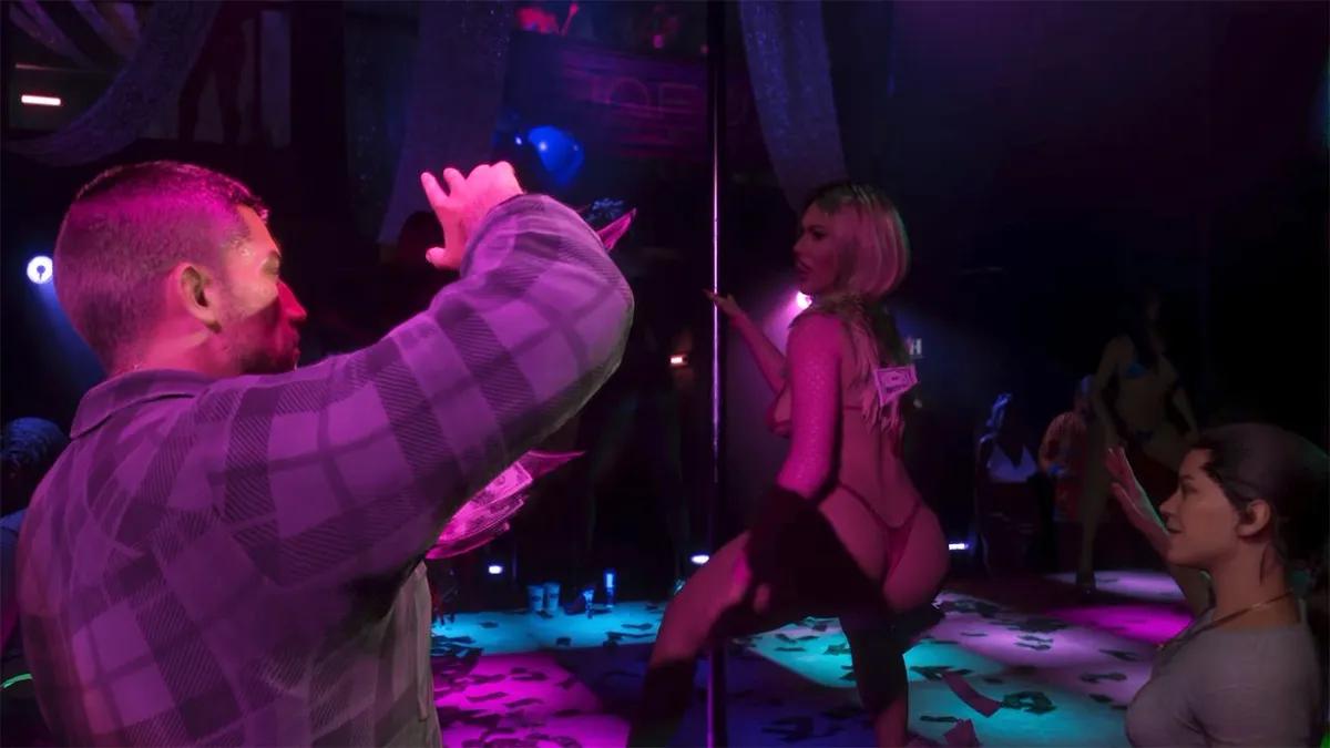 Strip-klubeilla käymisellä on vaikutusta Jasonin ja Lucian suhteeseen GTA 6:ssa