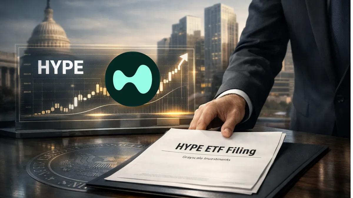 Harmaasävytiedostot SEC:llä Spot HYPE ETF:lle Hyperliquid Tokenilla