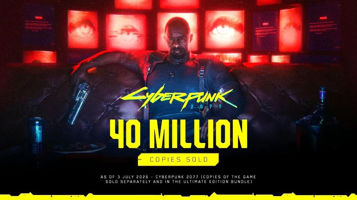 CD Projekt RED ilmoitti, että Cyberpunk 2077 on saavuttanut uuden merkkipaalun ja myynyt maailmanlaajuisesti 40 miljoonaa kappaletta