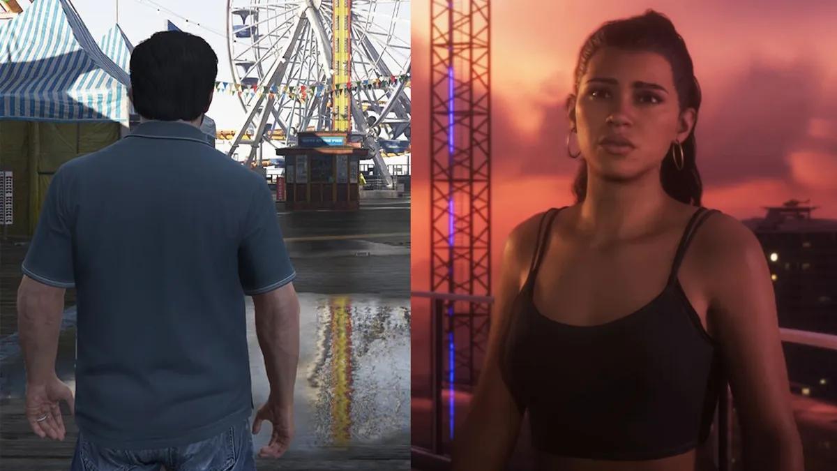 GTA 6:n julkaisutraileri luotiin uudelleen GTA 5:ssä ja se esittelee grafiikan ja yksityiskohtien tason eroja.