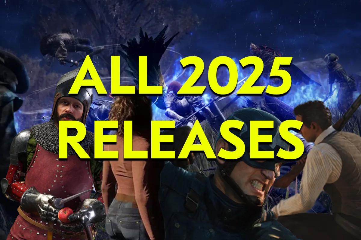 Vuoden 2025 suurimmat tulevat pelit