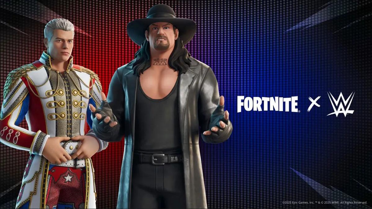 Cody Rhodes ja The Undertaker tulevat Fortniteen