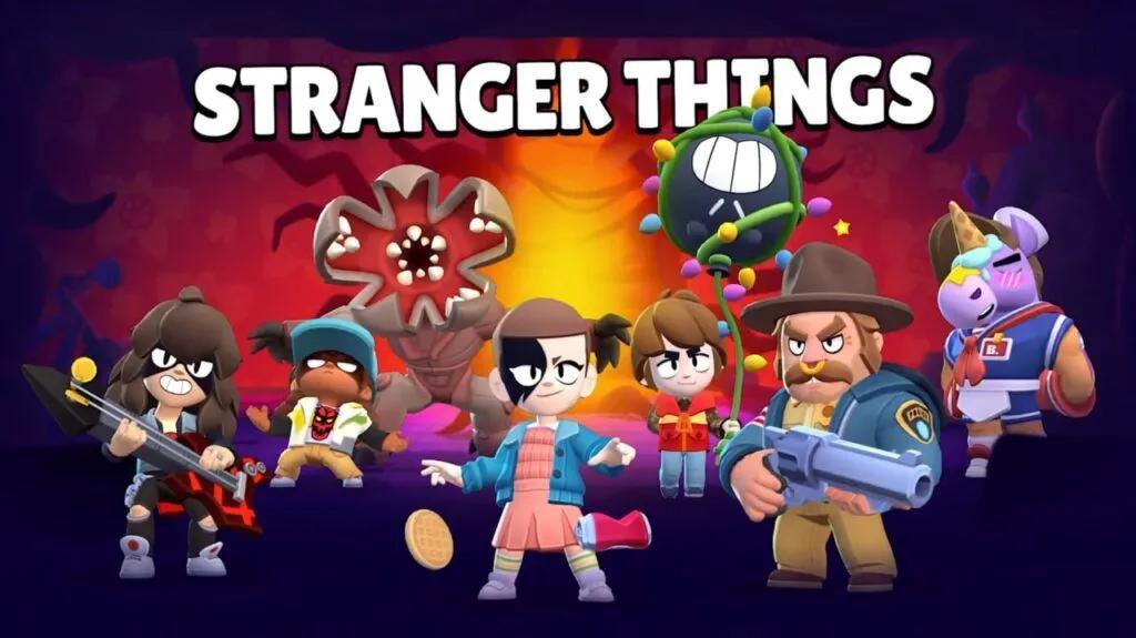 Brawl Stars x Stranger Things: Brawl Pass tuo eksklusiiviset Lumi nahat ja palkinnot.