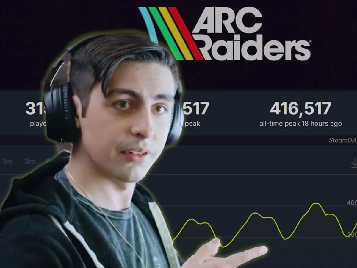 Shroud kerää faneja äänestämään Arc Raiders GOTY:tä, ja se saavuttaa 416,517 pelaajan kaikkien aikojen huipun...