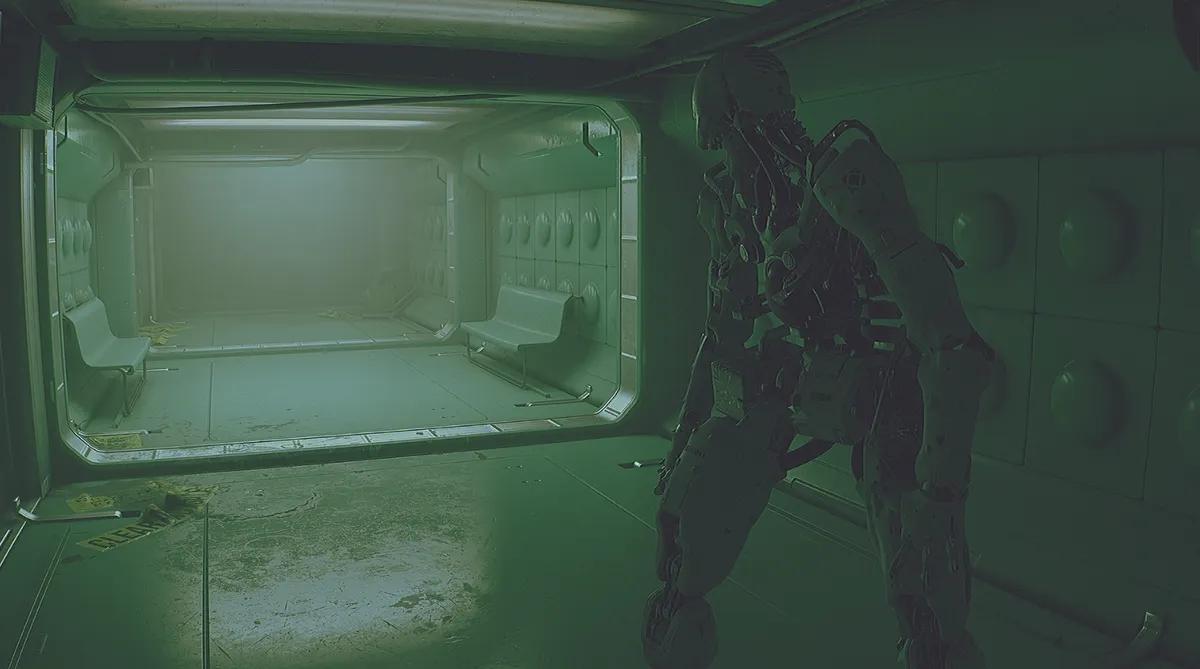 Kriitikko kutsuu rutiinia upeaksi mutta pysähtyneeksi laskeutumiseksi kuun kauhuun