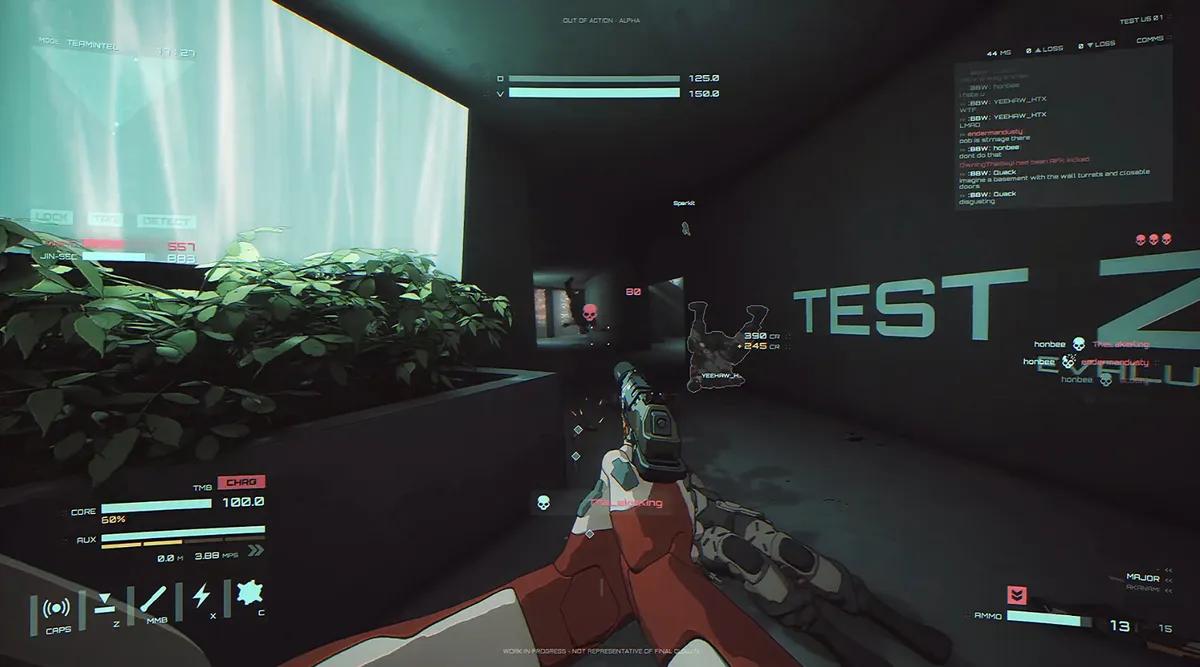 Akrobaattinen taistelu ja jaettu luodin aika määrittelevät uuden Indie FPS Out Of Actionin