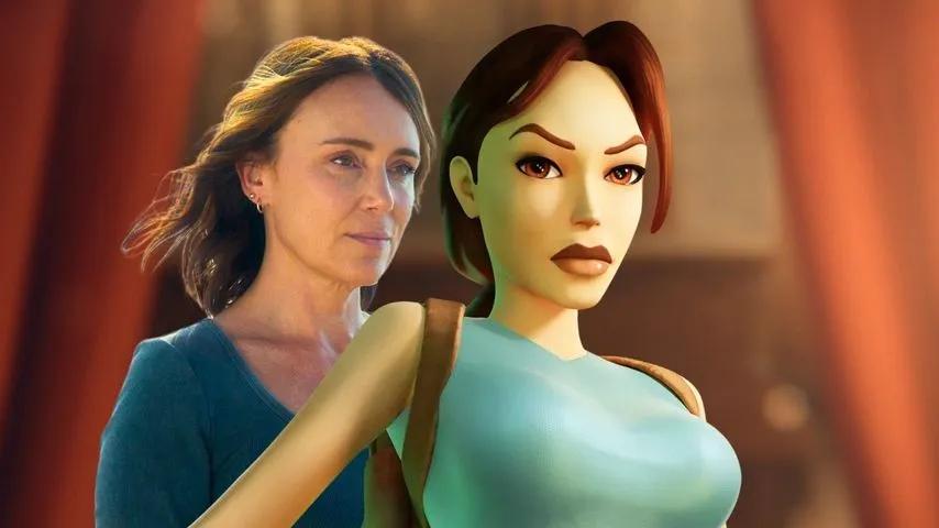 Lara Croftin alkuperäinen ääninäyttelijä tähdittää Tomb Raider -tv-sarjaa.