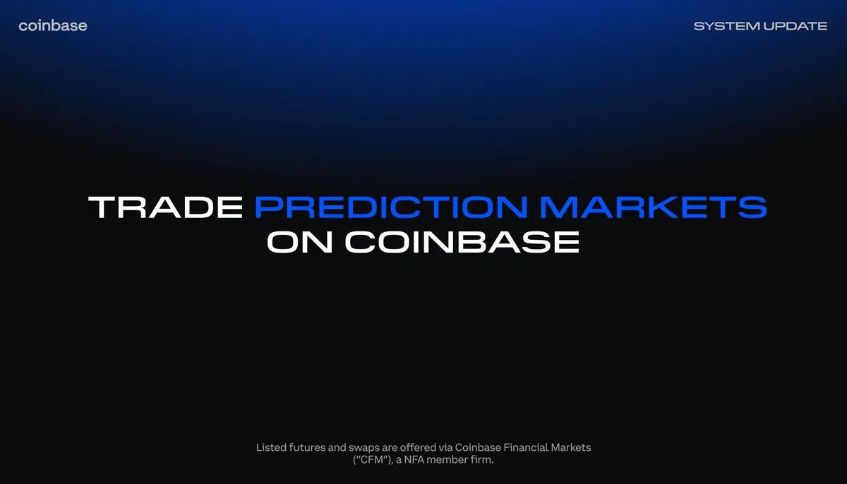 Coinbase lanseeraa oman ennustemarkkinansa