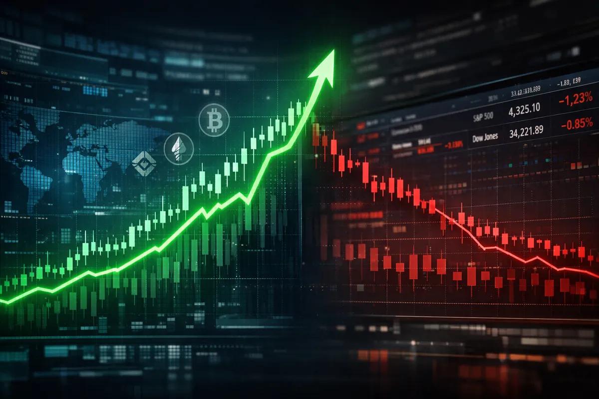 Krypto päihittää Yhdysvaltain osakemarkkinat