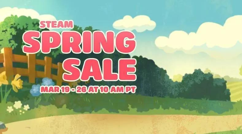Valve ilmoitti ensimmäisestä suuresta alennusmyynnistä - Steam Spring Sale 2026