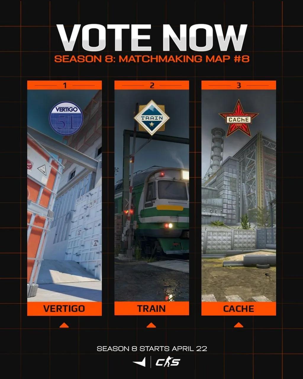 FACEIT on ilmoittanut laajentavansa karttavalikoimaansa kaudelle 8