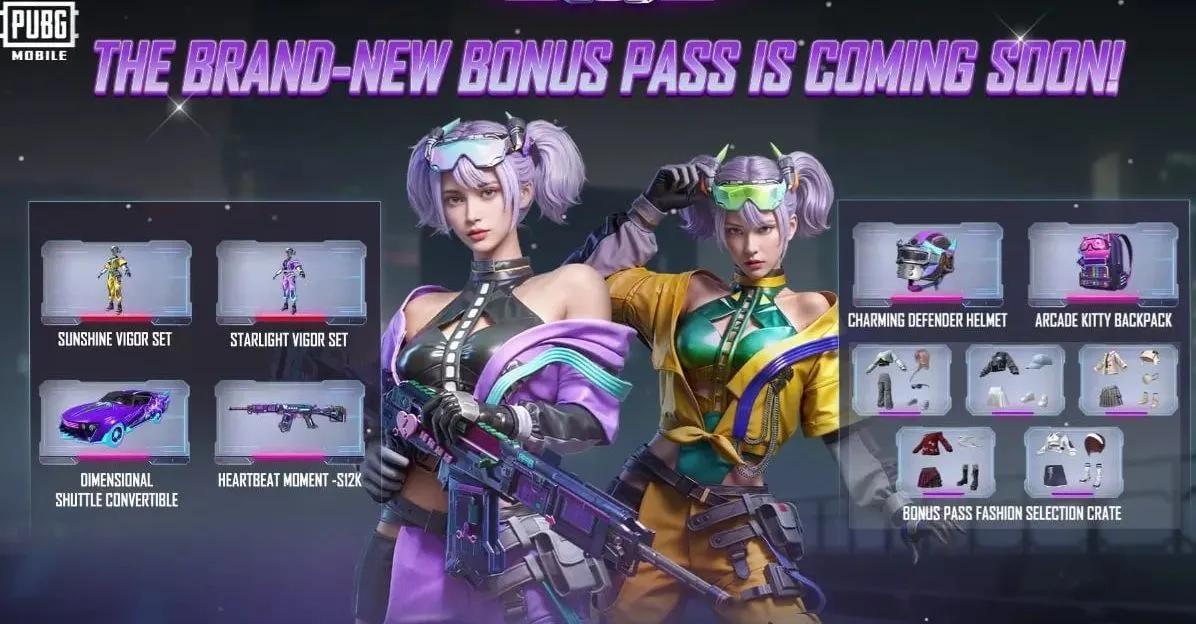 PUBG Mobile A18 Bonus Pass - uudet nahat, palkinnot ja Cyberpunk-teema paljastuivat