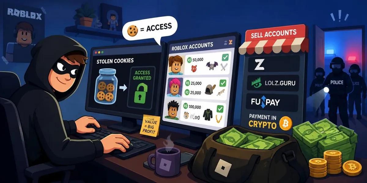Ukrainalaiset hakkerit varastivat yli 600 000 Roblox-tiliä ja ansaitsivat lähes 250 000 dollaria kryptomyynnillä