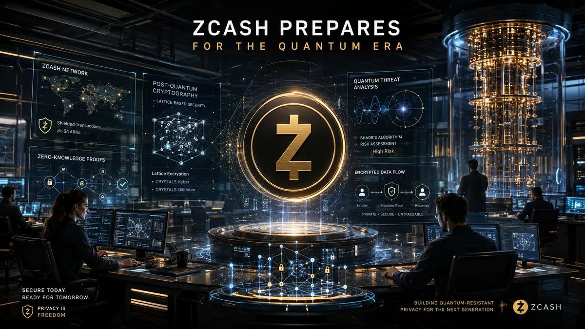 Zcash valmistautuu kvantti-ikään