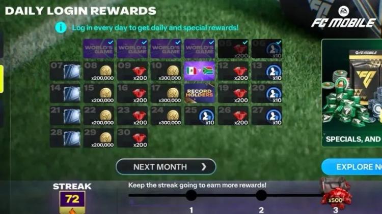 FC Mobile Record Holders -tapahtuman odotetaan käynnistyvän 18. kesäkuuta