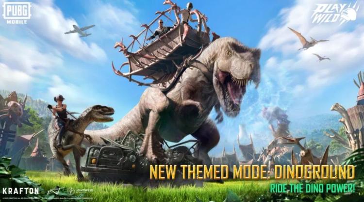 PUBG Mobile käynnistää Dinoground-tilan, joka tuo dinosaurukset taistelukentälle