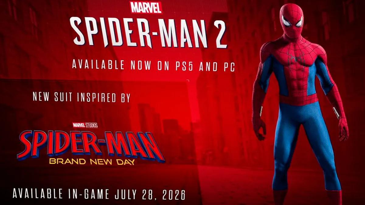 Marvelin Spider-Man 2 saa uuden puvun – omistettu Spider-Man: Brand New Day Releaselle
