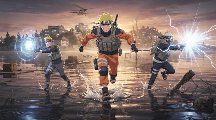PUBG Mobile 4.5 muuttaa Erangelin Naruton maailmaksi