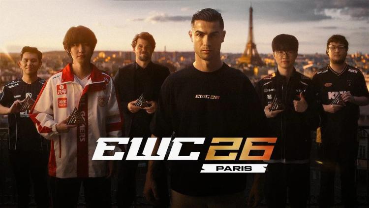 Cristiano Ronaldo ja Faker yhdistävät voimansa Esports World Cup 2026 -turnauksessa