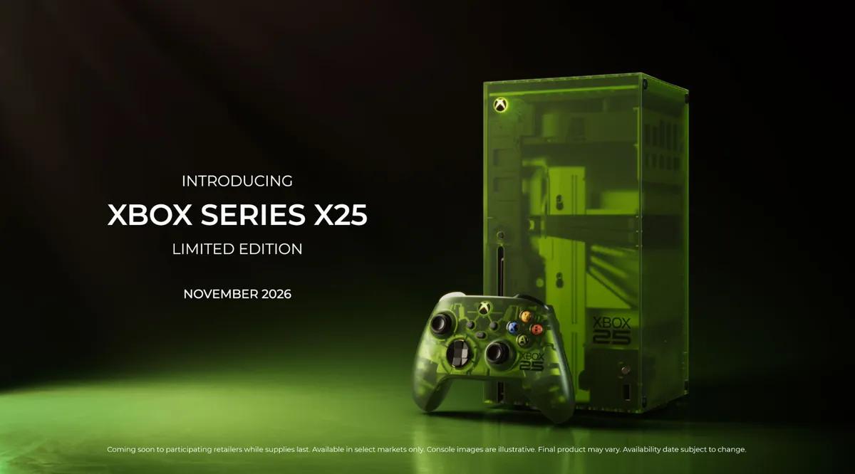 Xbox Series X25 Limited Edition maksaa yhtä paljon kuin PS5 Pro