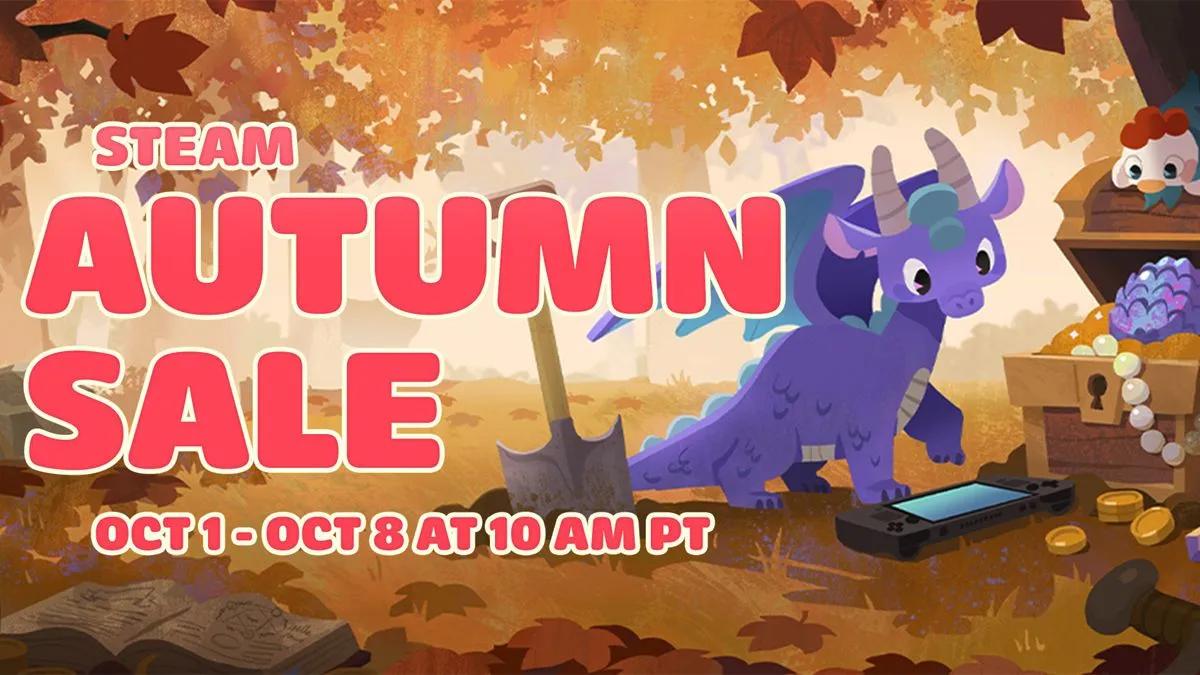 Steamin syysale on voimassa 8. lokakuuta asti