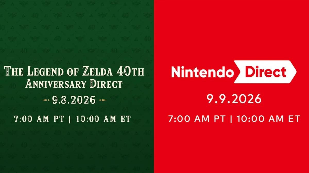 Nintendo ilmoitti, että ensi viikolle on suunniteltu kaksi Nintendo Direct -esittelyä
