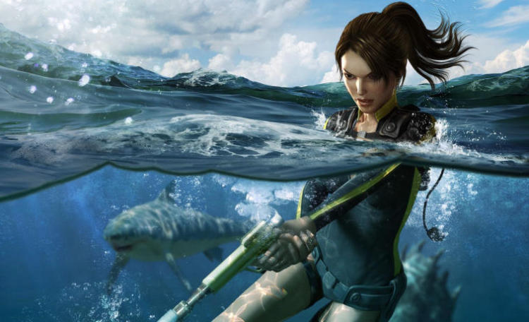 Kaikkia Tomb Raider -sarjan pelejä on myyty yli 95 000 000 kappaletta. Kuva 1