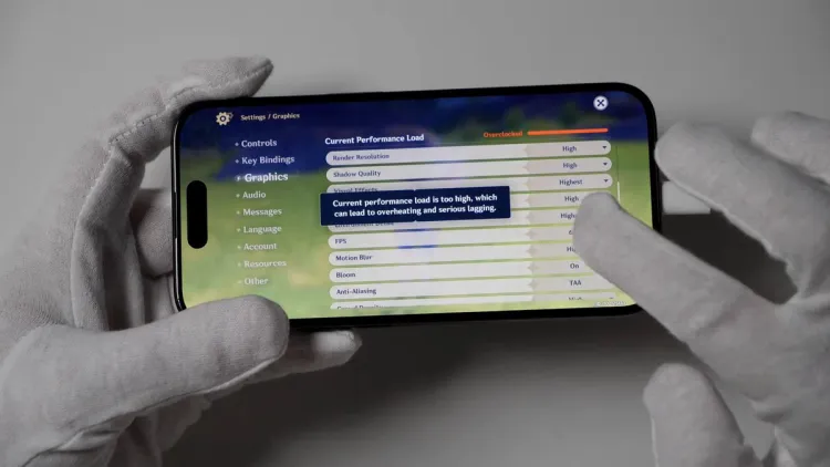 iPhone 15 Pro Impresses in Gaming Tests, but Struggles with Genshin Impact 1