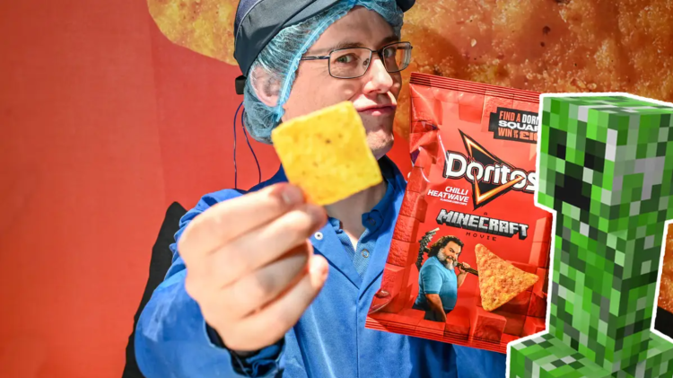 Doritos x Minecraft: Yhteistyö Minecraft-elokuvan mainostamiseksi 1