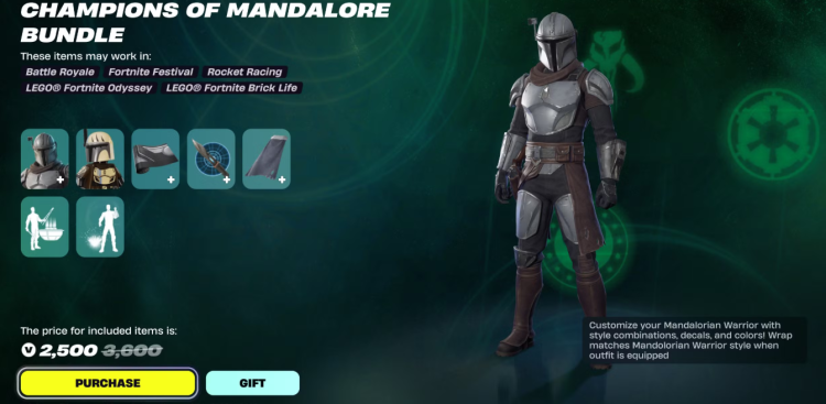 Fortnite: Mandalorian Warrior Skin - Täydellinen esittely- ja hinnoitteluopas. 1