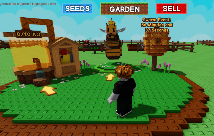 11 miljoonaa pelaajaa, koska Bee Swarms: The Grow a Garden -päivitys valtasi Roblox 2:n