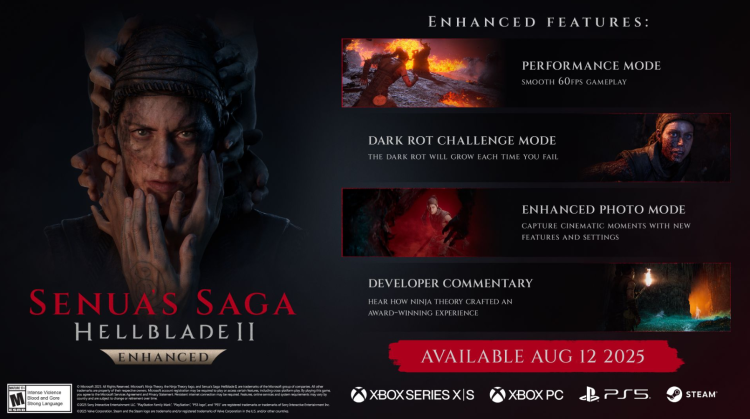Hellblade II Enhanced saapuu PS5:lle merkittävien päivitysten kera 1